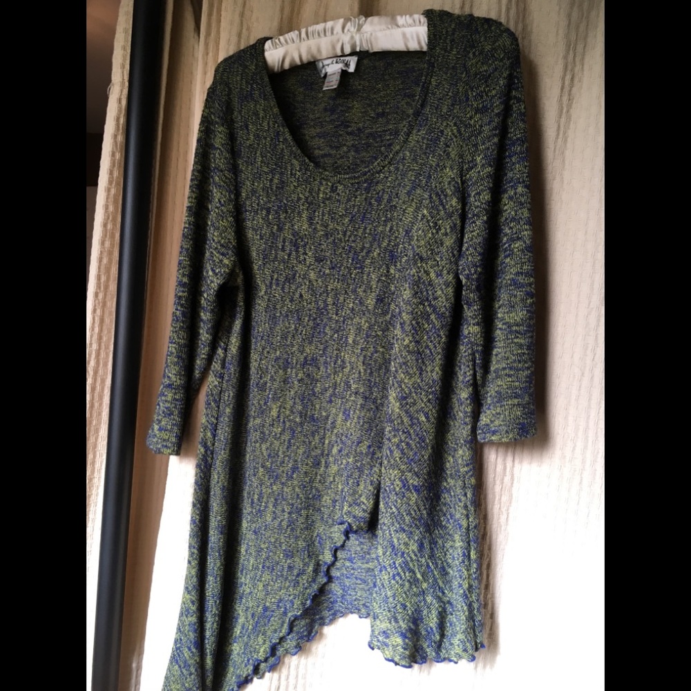 Joseph Ribkoff sz 14/L Sweater multi-length